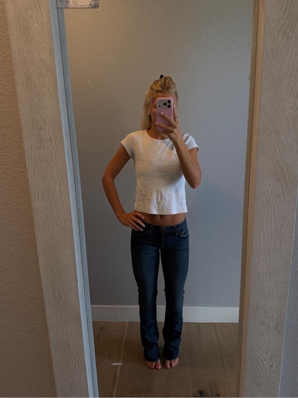 Current/Elliott Dark Blue Bootcut Jeans